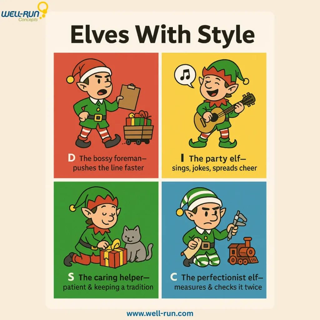 How Santa’s Elves Prove That Every Team Needs All Four Personality Types
